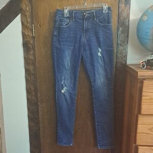 Arizona Womens Adcanced Flex 360 29x32 Slim Skinny Leg Jeans